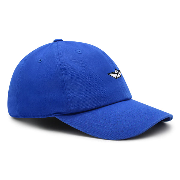 Paper Boat Premium Dad Hat Embroidered Baseball Cap Pond Memory