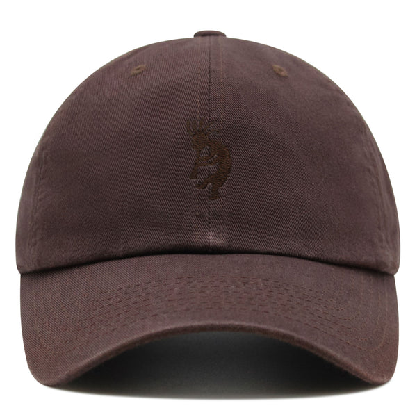 Kokopelli Premium Dad Hat Embroidered Baseball Cap Indian Traditional