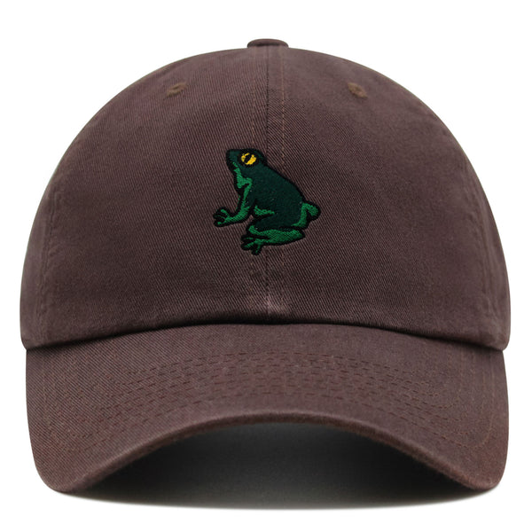 Frog Premium Dad Hat Embroidered Baseball Cap Pond