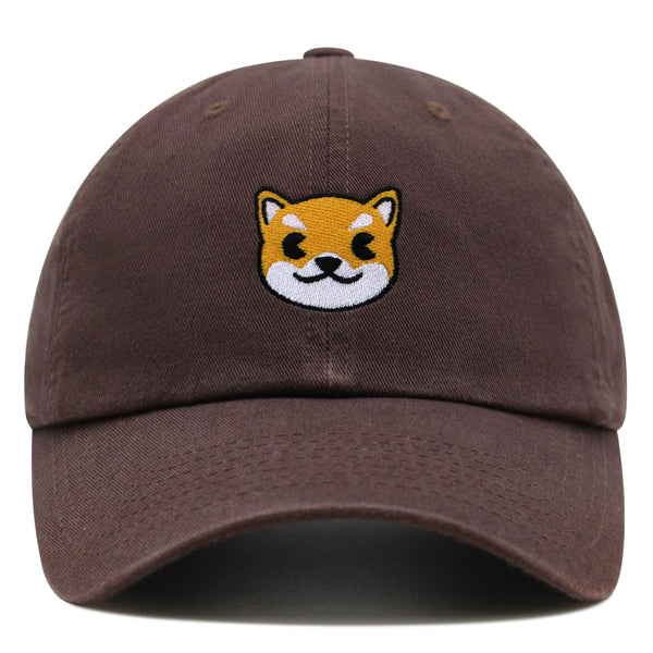 Shiba Premium Dad Hat Embroidered Baseball Cap Dog Puppy