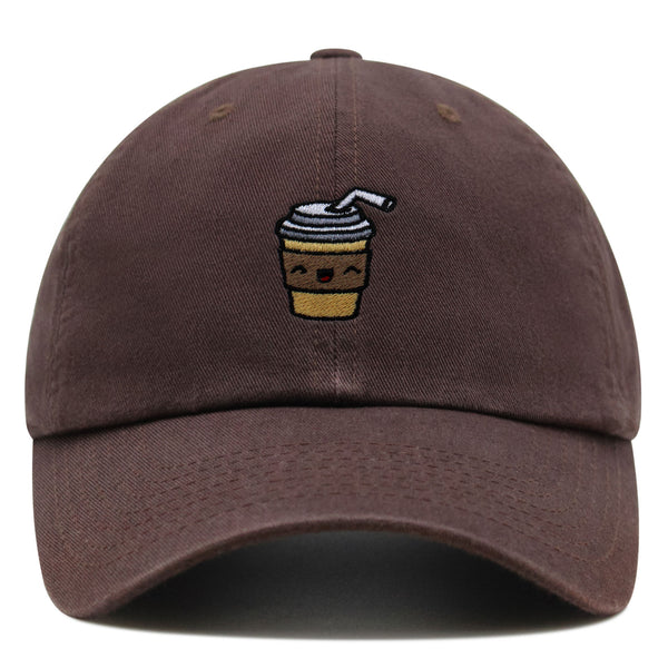 Morning Coffee Premium Dad Hat Embroidered Baseball Cap Latte Americano