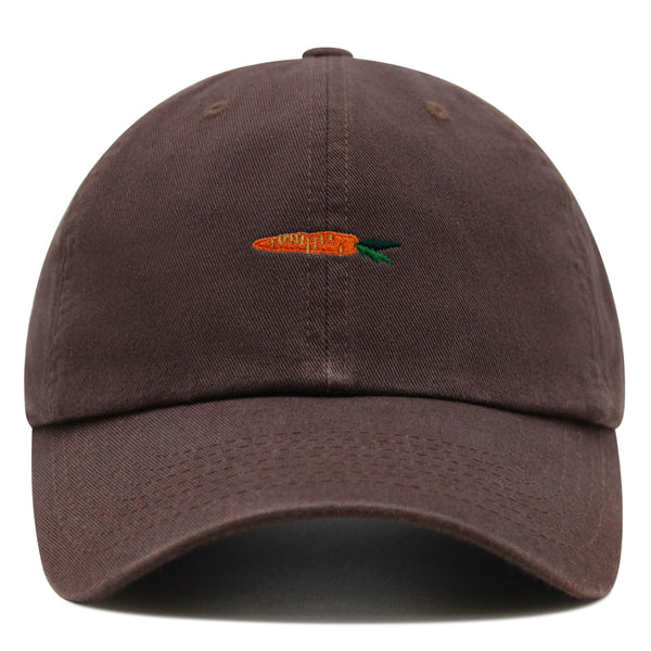 Carrot Premium Dad Hat Embroidered Baseball Cap Vegan Vegetable Farm