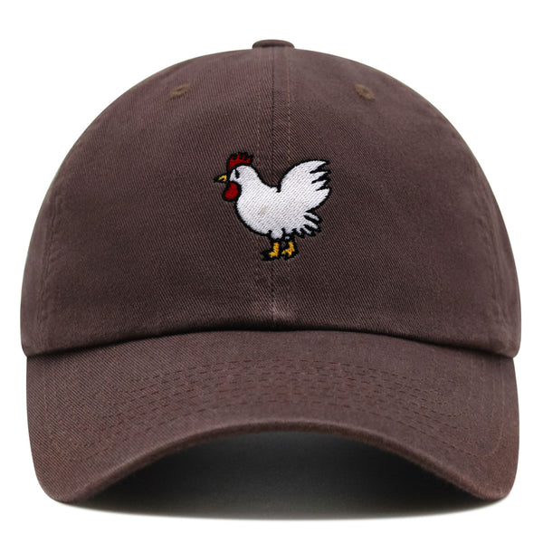 Chicken Premium Dad Hat Embroidered Baseball Cap Chick Fried