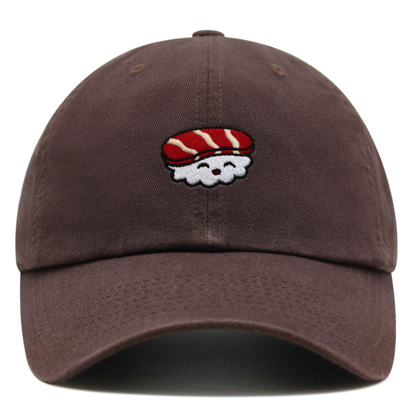 Sushi Premium Dad Hat Embroidered Baseball Cap Sashimi Japanese