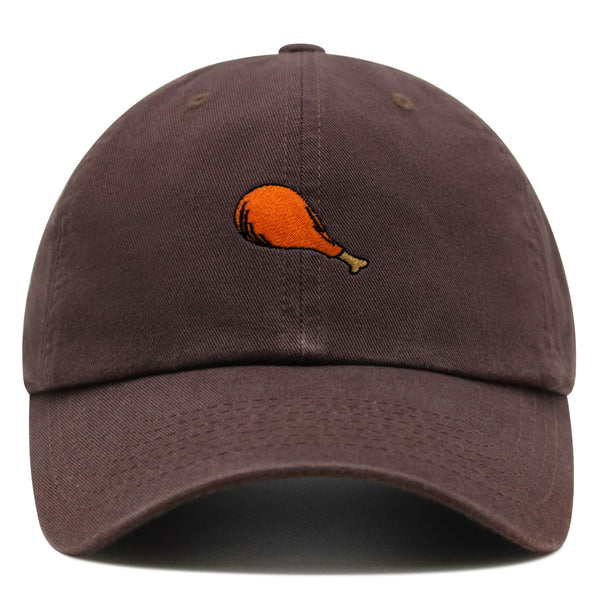 Chicken Leg Premium Dad Hat Embroidered Baseball Cap Foodie