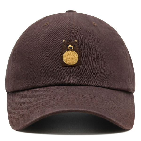 Bear Premium Dad Hat Embroidered Baseball Cap Big Scary