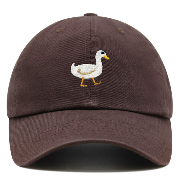 Duck Premium Dad Hat Embroidered Baseball Cap Bird Lake