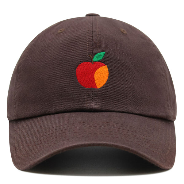 Apple Premium Dad Hat Embroidered Baseball Cap Fruit