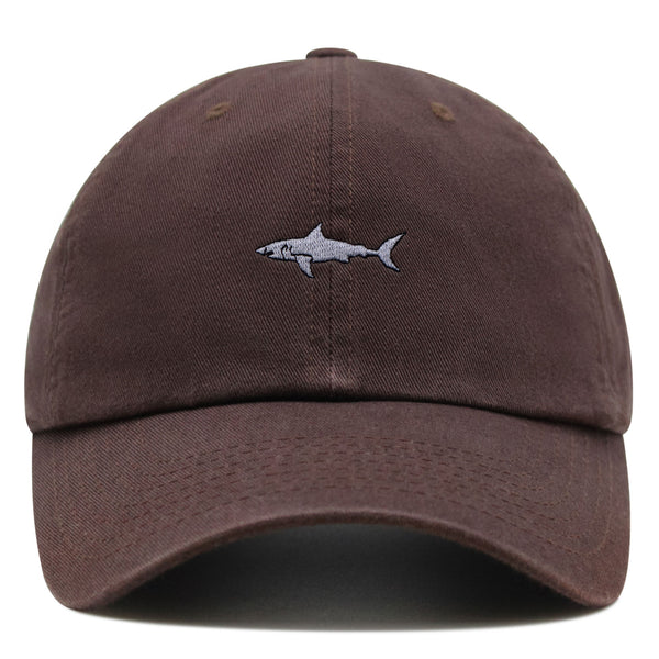 Shark Premium Dad Hat Embroidered Baseball Cap Ocean