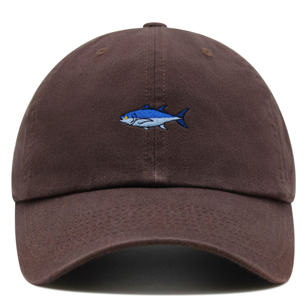 Tuna Premium Dad Hat Embroidered Baseball Cap Fishing