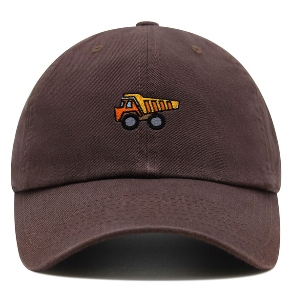 Truck Premium Dad Hat Embroidered Baseball Cap Construction