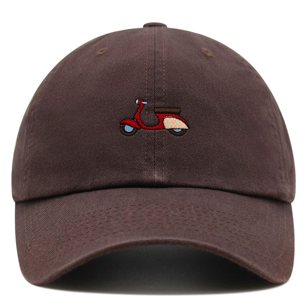 Scooter Premium Dad Hat Embroidered Baseball Cap Motorcycle