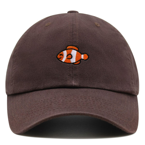 Clownfish Premium Dad Hat Embroidered Baseball Cap Fish Aquarium Fishing