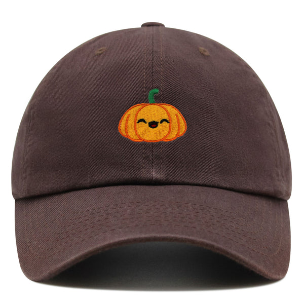 Pumpkin Premium Dad Hat Embroidered Baseball Cap Halloween Jack