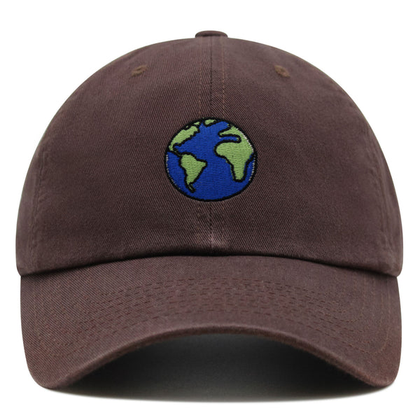 Earth Premium Dad Hat Embroidered Baseball Cap Environment