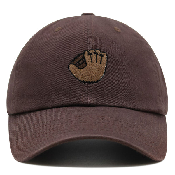 Baseball Glove Premium Dad Hat Embroidered Baseball Cap Baseball Game Sports Fan