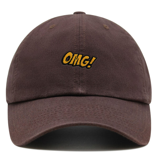 OMG Premium Dad Hat Embroidered Baseball Cap Oh My God Gag