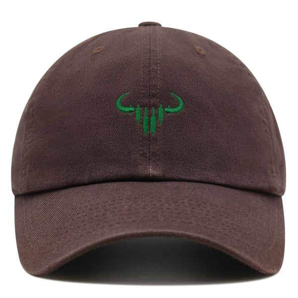 Bulls Premium Dad Hat Embroidered Baseball Cap Nasdaq Symbol Stocks