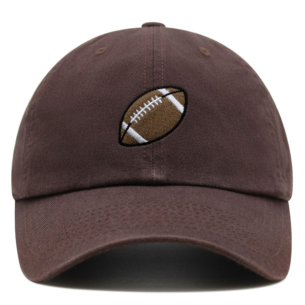 Football Premium Dad Hat Embroidered Baseball Cap Rugby Sports Fan