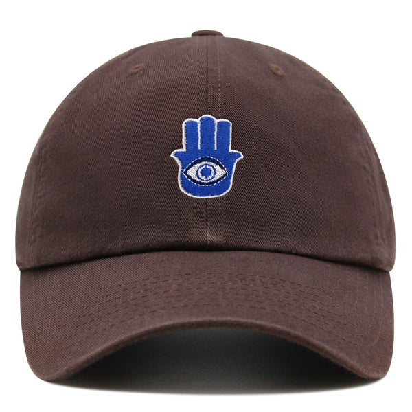 Hamsa Evil Eye Premium Dad Hat Embroidered Baseball Cap Turkey Spirit