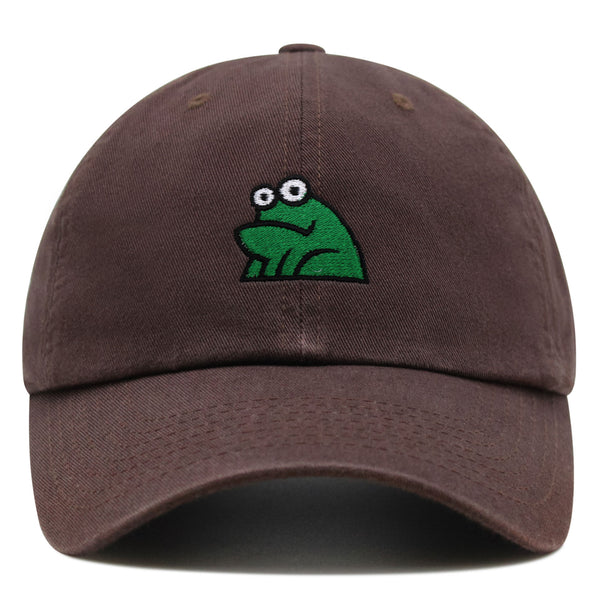 Frog Premium Dad Hat Embroidered Baseball Cap Funny