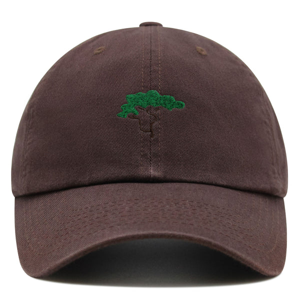 Tree Premium Dad Hat Embroidered Baseball Cap Hiking