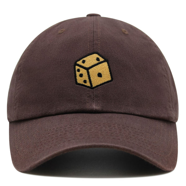 Dice Premium Dad Hat Embroidered Baseball Cap Cute Board Game