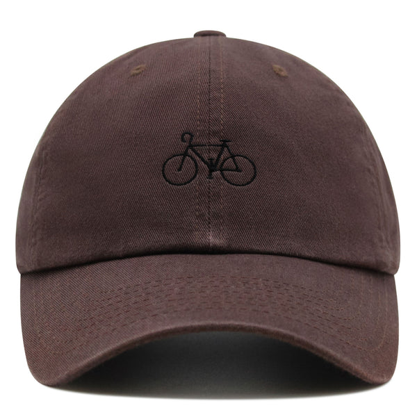 Bicycle Premium Dad Hat Embroidered Baseball Cap Road Bike