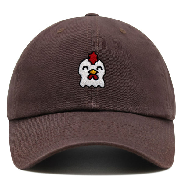 Chicken Premium Dad Hat Embroidered Baseball Cap Hen Chick