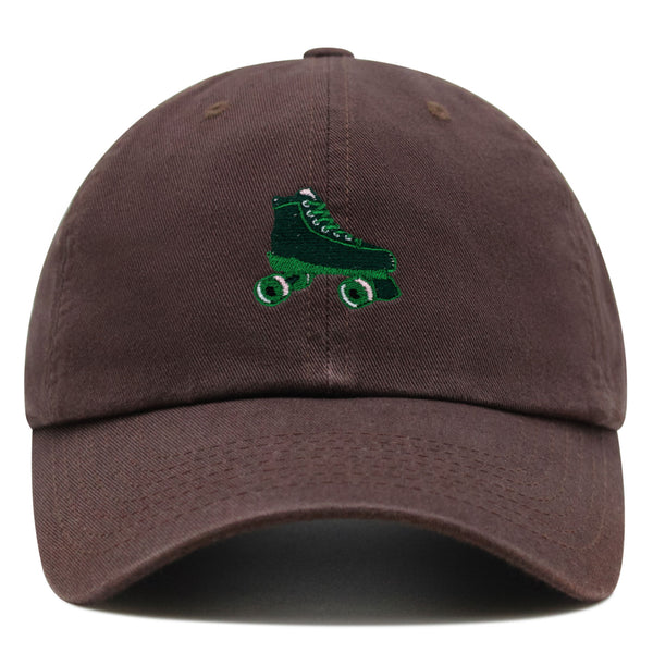 Roller skate Premium Dad Hat Embroidered Baseball Cap Outdoor Wheel