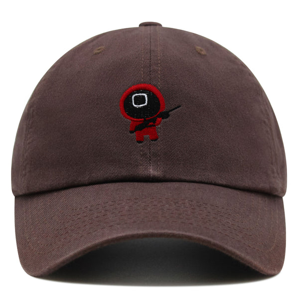 Squidman Premium Dad Hat Embroidered Baseball Cap Game Death