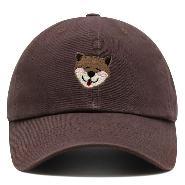 Shiba Premium Dad Hat Embroidered Baseball Cap Dog Puppy