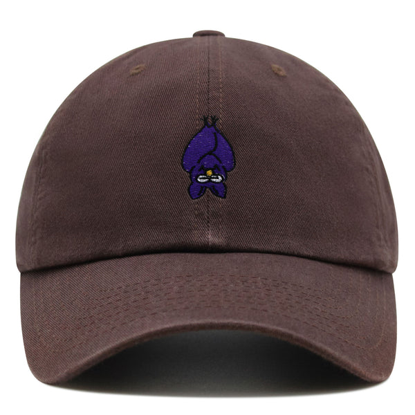 Bat Premium Dad Hat Embroidered Baseball Cap Cave Virus