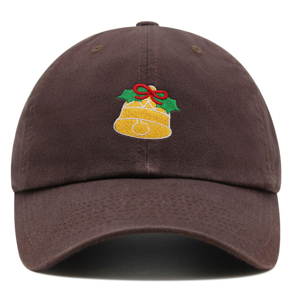 Christmas Premium Dad Hat Embroidered Baseball Cap Bell Gift