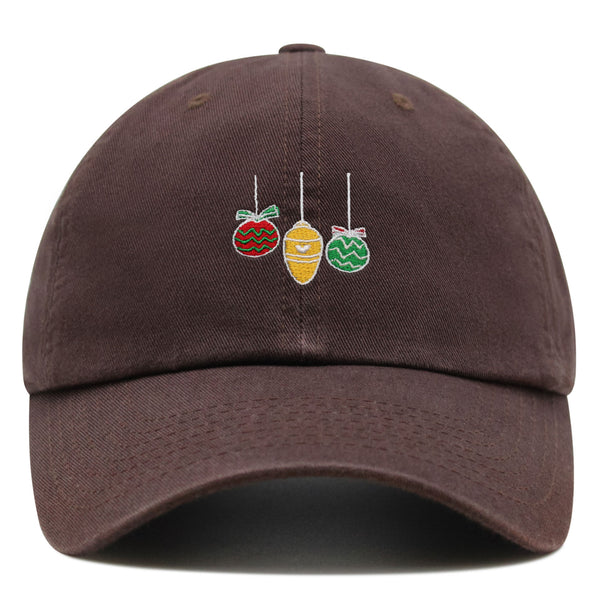 Ornaments Premium Dad Hat Embroidered Baseball Cap Christmas Tree