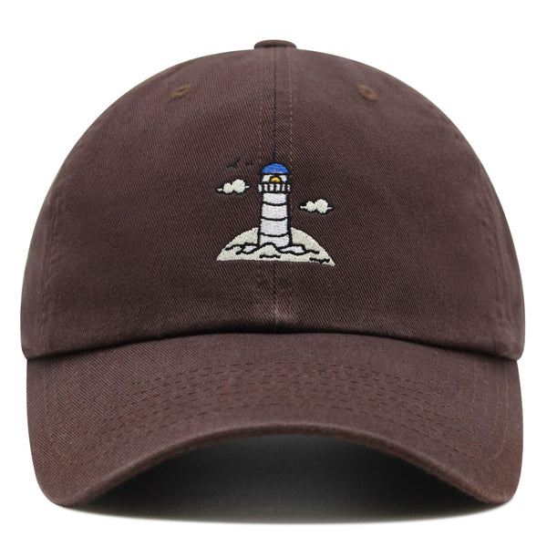 Light house Premium Dad Hat Embroidered Baseball Cap Seawall