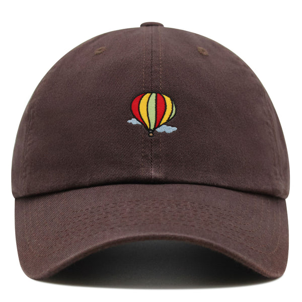 Hot Air Ballon Premium Dad Hat Embroidered Baseball Cap Travel Sky