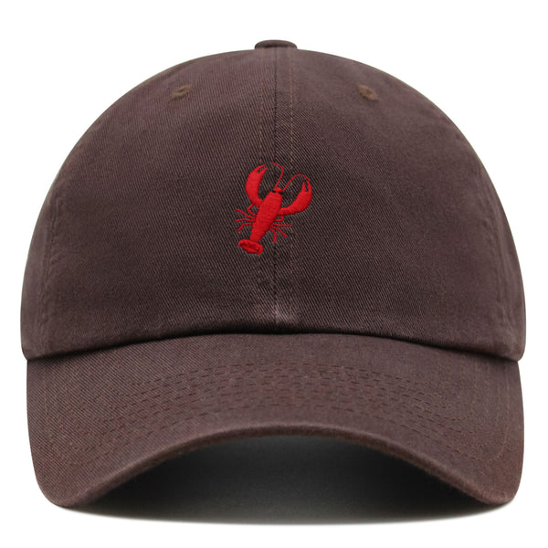 Lobster Premium Dad Hat Embroidered Baseball Cap Seafood