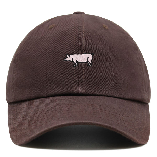 Pig Premium Dad Hat Embroidered Baseball Cap Skinny Porky