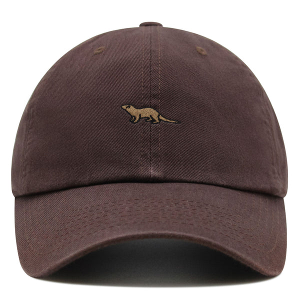 Otter Premium Dad Hat Embroidered Baseball Cap Sea River