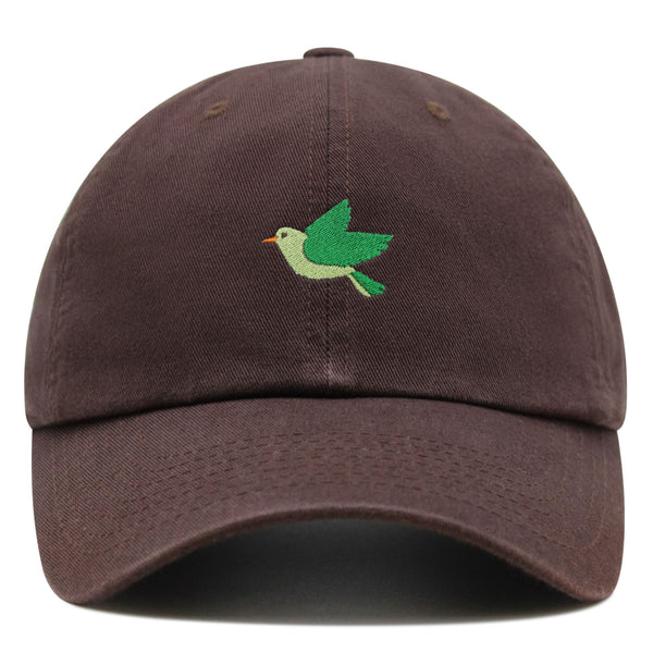 Bird  Premium Dad Hat Embroidered Baseball Cap Green