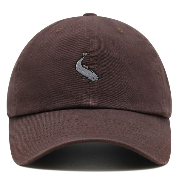 Catfish  Premium Dad Hat Embroidered Baseball Cap Seafood