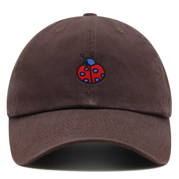 Ladybug Premium Dad Hat Embroidered Baseball Cap Cute