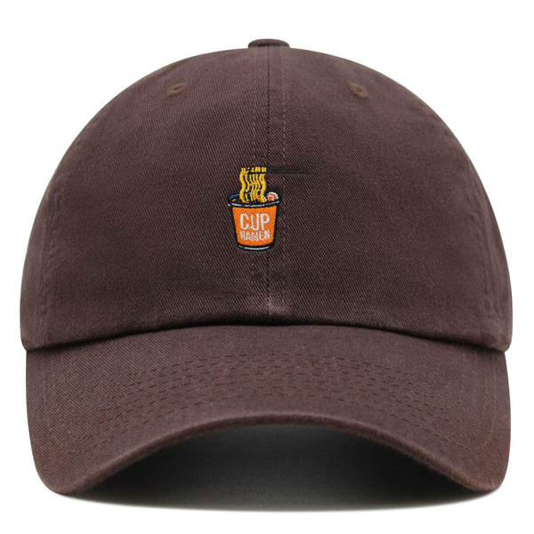 Noodles Premium Dad Hat Embroidered Baseball Cap Foodie