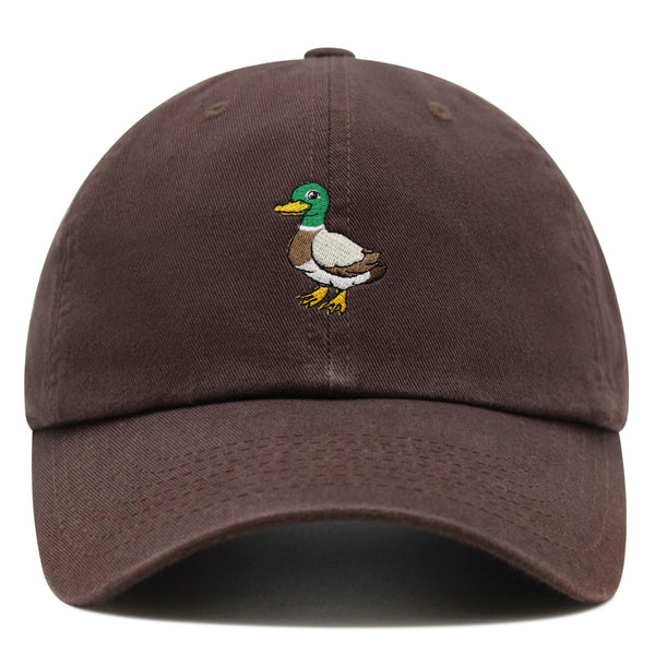 Duck Premium Dad Hat Embroidered Baseball Cap Bird Lake