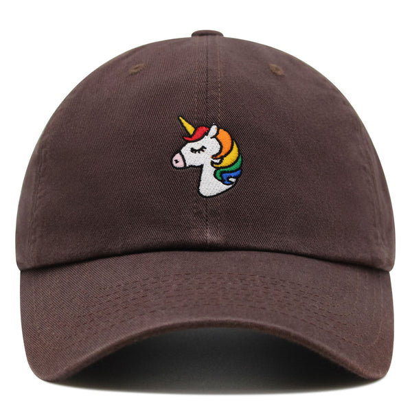 Unicorn Premium Dad Hat Embroidered Baseball Cap Horse