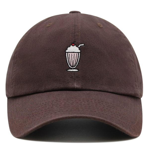 Milkshake Premium Dad Hat Embroidered Baseball Cap Foodie