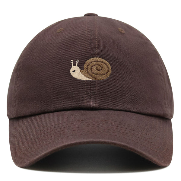 Snail Premium Dad Hat Embroidered Baseball Cap Cute