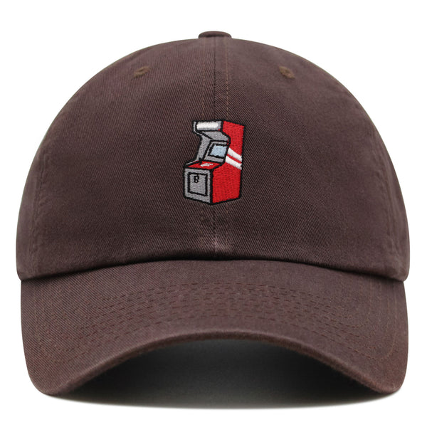 Retro Game Machine Premium Dad Hat Embroidered Baseball Cap Funny