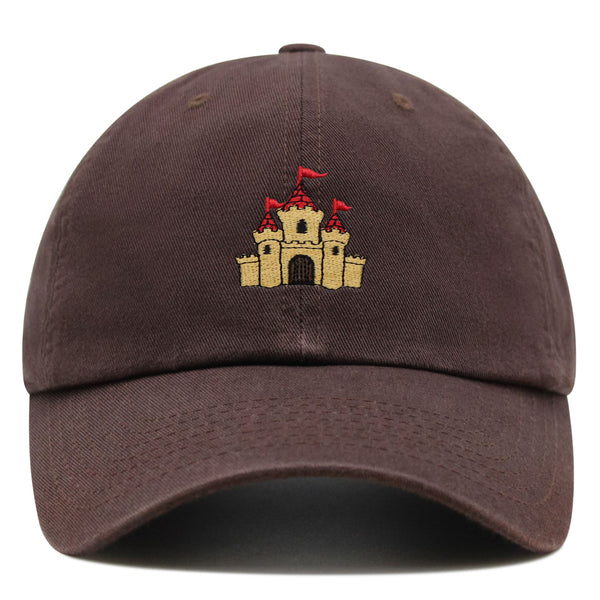 Castle Premium Dad Hat Embroidered Baseball Cap Europian